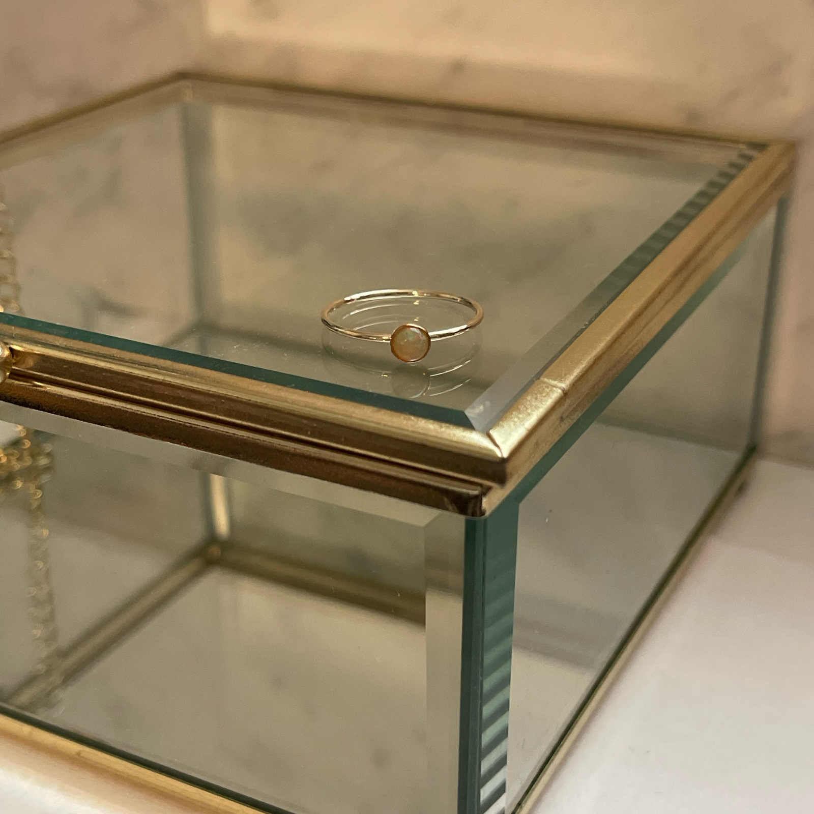 Australian Opal Ring Size 7 - Image 8