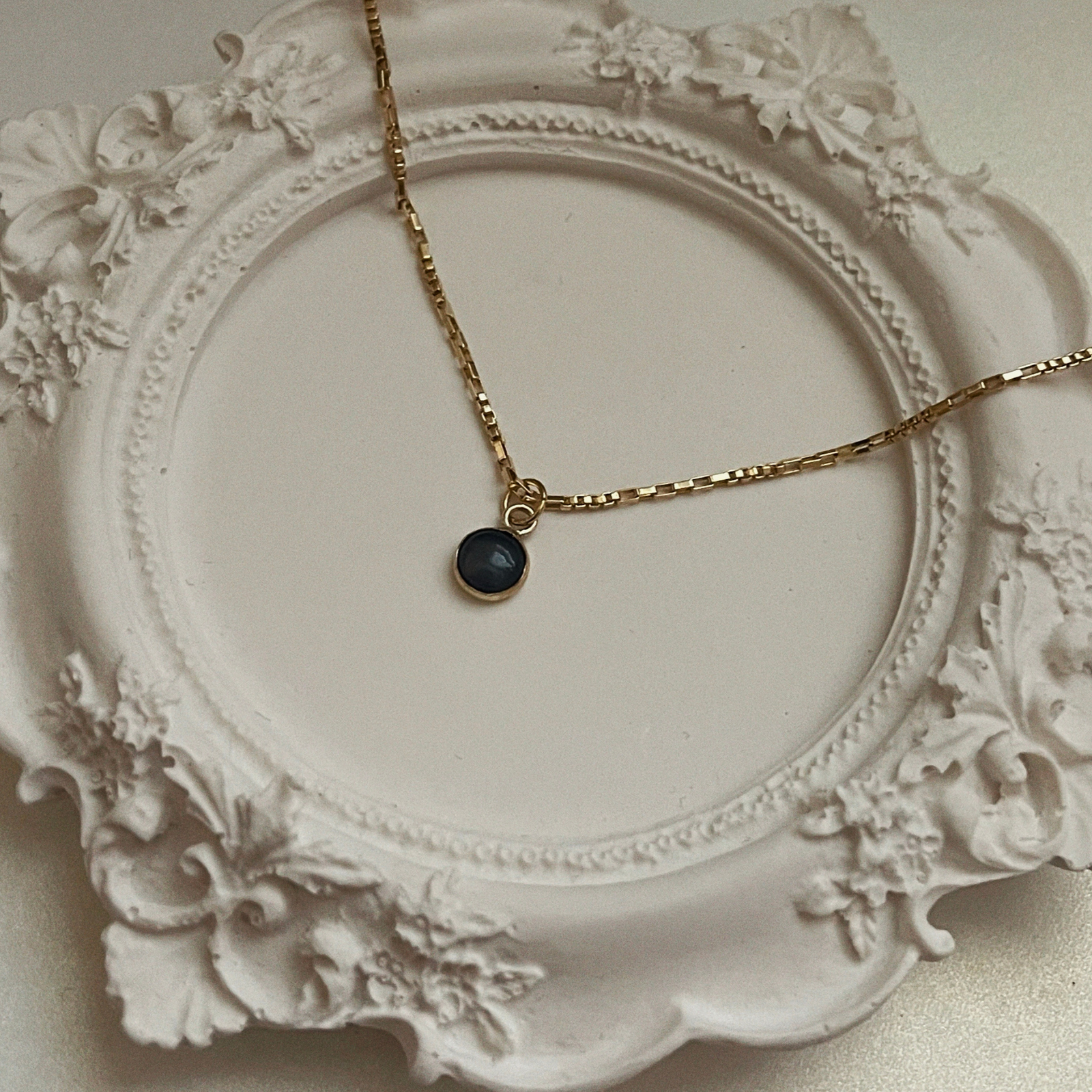 Midnight Blue Opal Necklace - Image 5