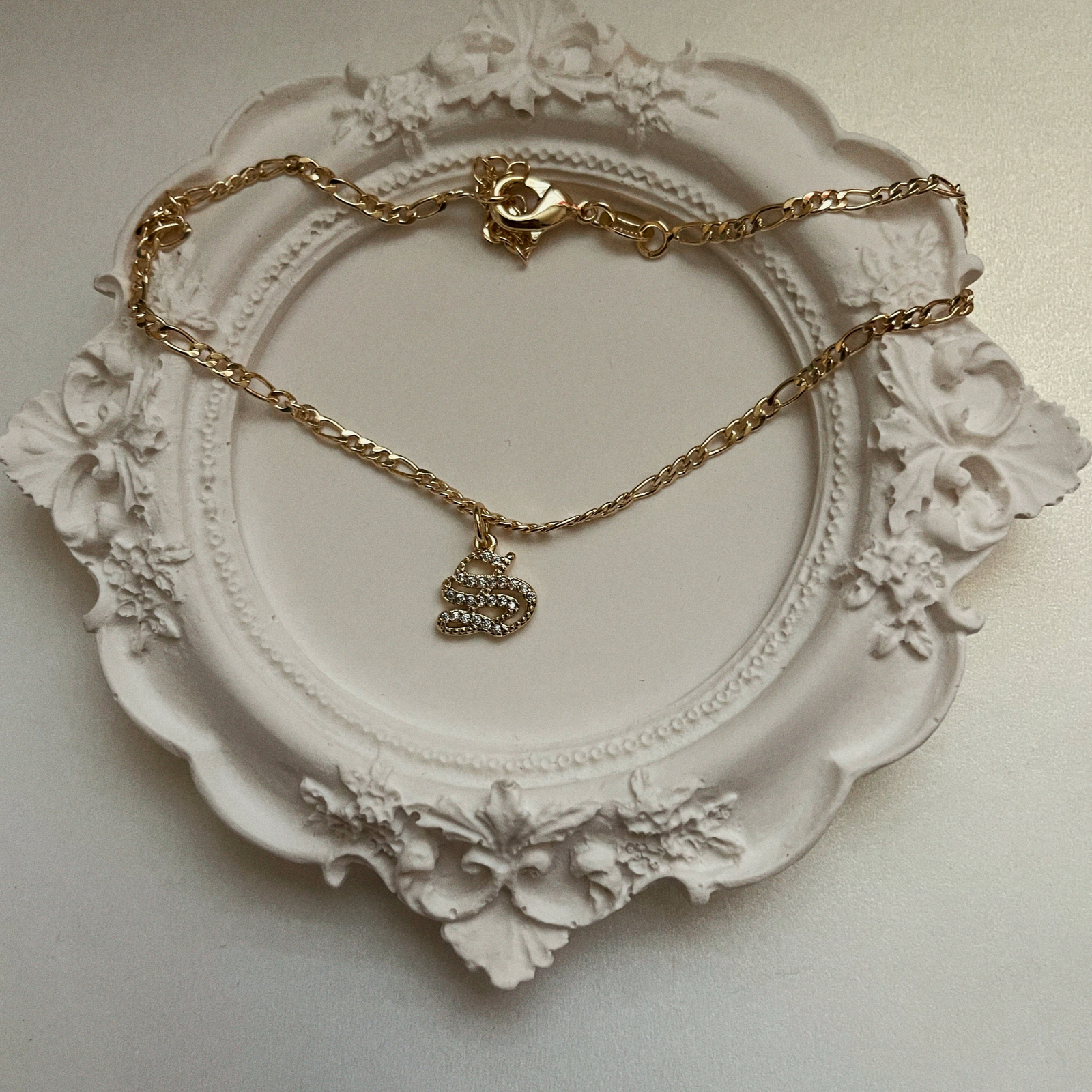 Custom Old Script Anklet - Image 4
