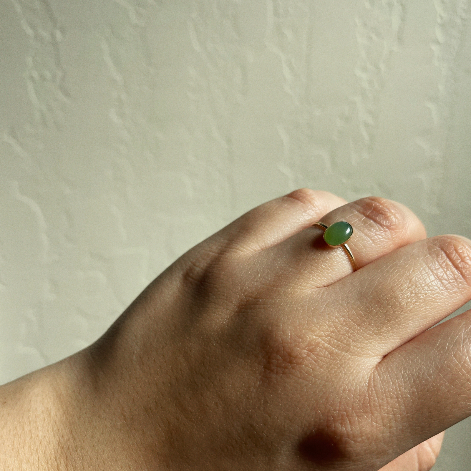 Nephrite Jade Ring Size 8 - Image 7