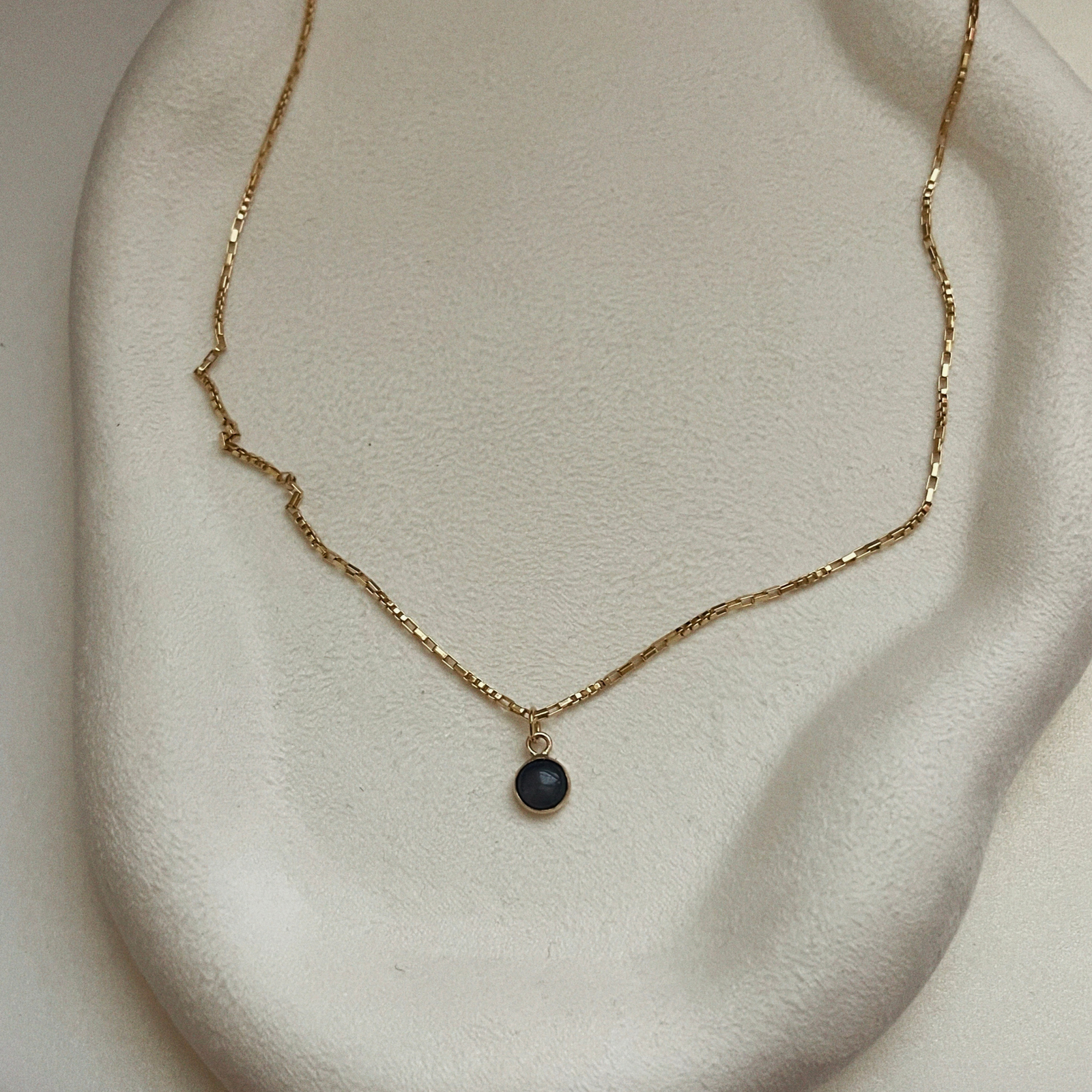 Midnight Blue Opal Necklace - Image 3